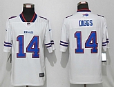 Nike Buffalo Bills 14 Diggs White Vapor Untouchable Limited Jersey,baseball caps,new era cap wholesale,wholesale hats